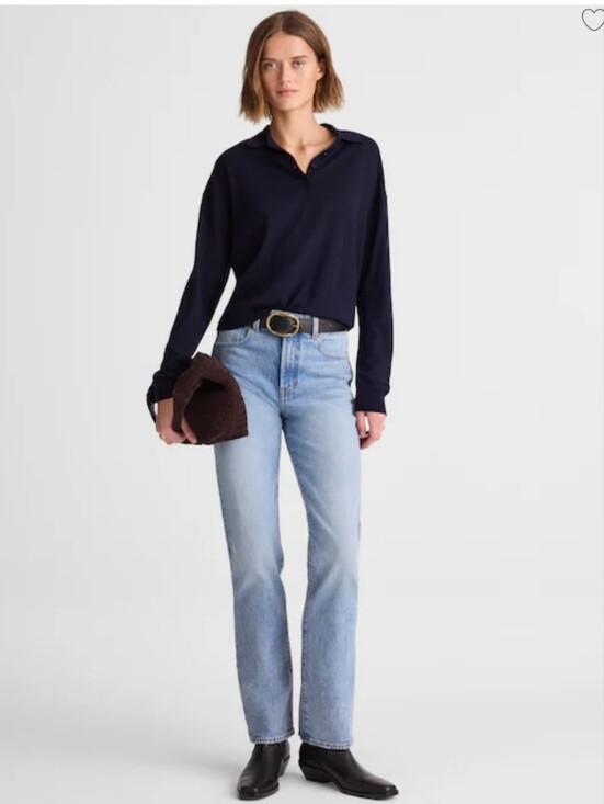 Madewell Denim - Madewell The Petite Longline Straight Jean NY543 NWT Size 28 petite